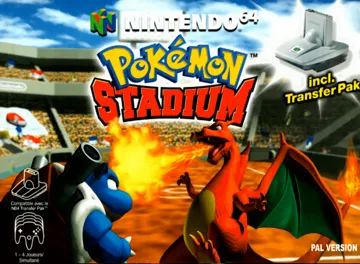 Pokemon Stadium (Europe) (Rev 1) box cover front